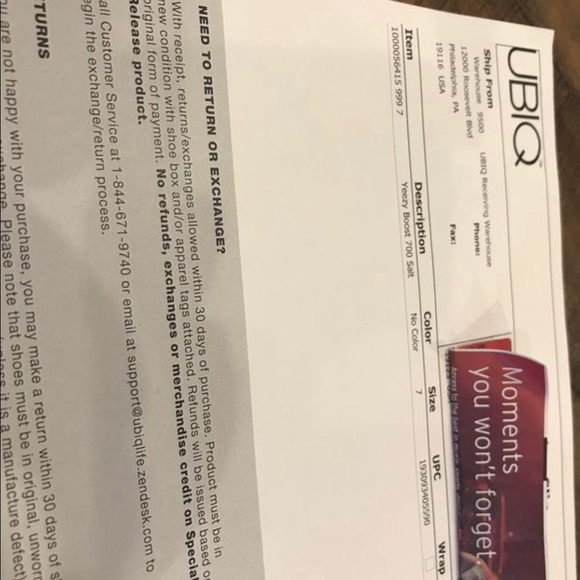 Yeezy 700 salt - Picture 6 of 7